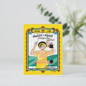 Trek het Line_B_ Briefkaart (Staand voorkant)