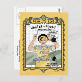 Trek het Line_C_ Briefkaart (Voorkant / Achterkant)