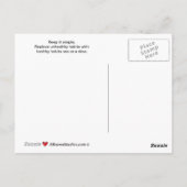 Trek het Line_C_ Briefkaart (Achterkant)