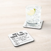 Trek je broek omhoog onderzetter (Rechterzijde)