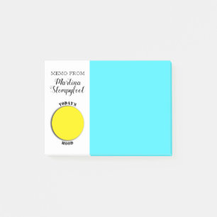 Trek je eigen emoji van vandaag na de stemming post-it® notes