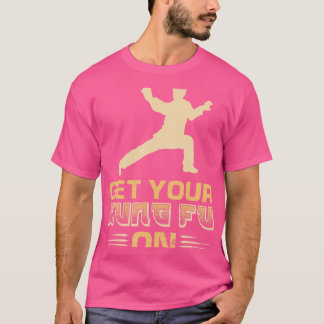 Trek je kungfu aan t-shirt