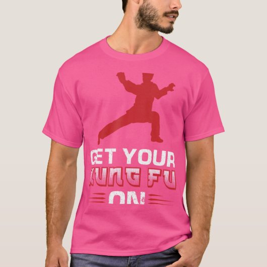 Trek je kungfu aan t-shirt (Voorkant)