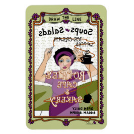 Trek Line_A_4x6 de Koelmachine Magnet Magneet