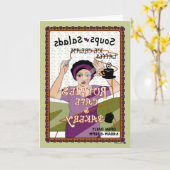 Trek Line_A_Greeting Kaart (Gele Bloem)