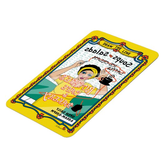 Trek Line_B_4x6 de Koelmachine Magnet Magneet (Linkerzijde)