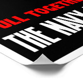 Trek Mannen bij elkaar - de marine heeft ons nodig Poster (Hoek)