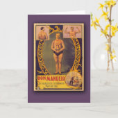 Trek Manuelo, Getatoe?ërd Man op Kaarten, Kaart (Gele Bloem)