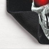 Trek met gloeiende rode ogen muismat (Hoek)