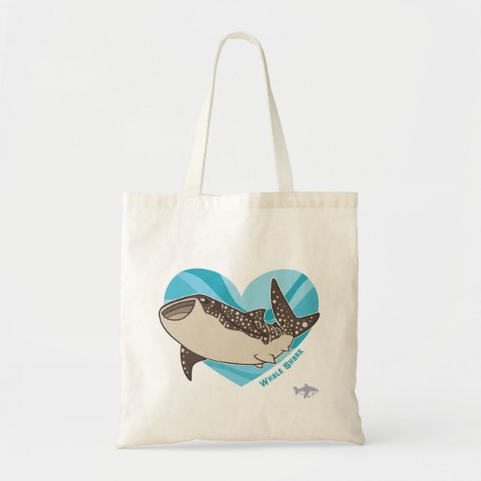 Trek met je Whale Shark Tote Bag (Voorkant)