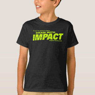 Trek met kinder tshirt aan de slag
