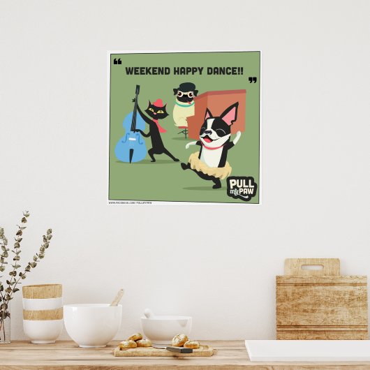 Trek mijn poot - Poster 02 (Keuken)