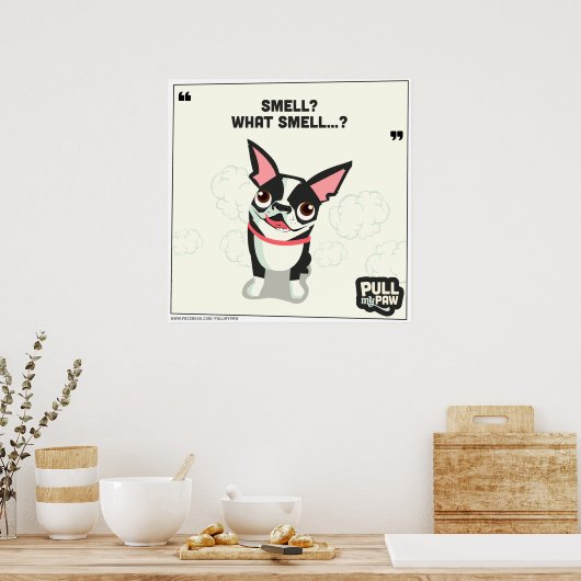 Trek mijn poot - Poster 04 (Keuken)