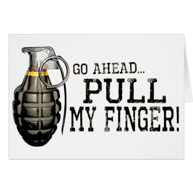 Trek mijn vinger (Voorkant Horizontaal)