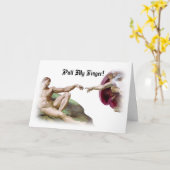 Trek Mijn Vinger - de Humor van Fart van de Kaart (Gele Bloem)