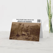 Trek mijn vinger kaart (Achterkant)