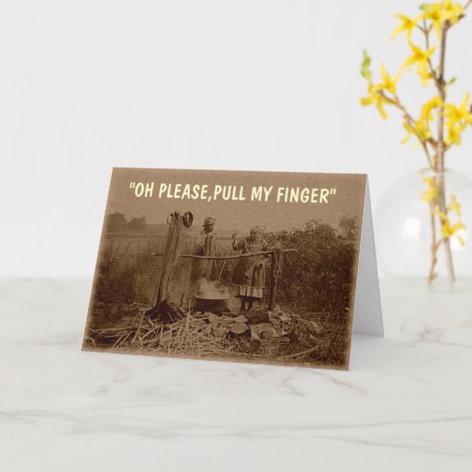 Trek mijn vinger kaart (Gele Bloem)