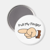 Trek mijn vinger magneet (Voorkant / Achterkant)