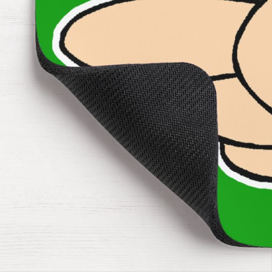 Trek mijn vinger Muismat (Hoek)