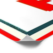 Trek mijn vinger naar het Poster (Hoek)