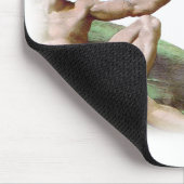 Trek mijn vinger naar Michelangelo Creation Fart H Muismat (Hoek)