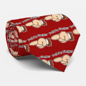 Trek mijn vinger Stropdas (Opgerold)