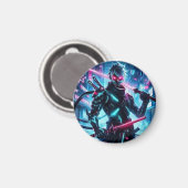 Trek naar anime magneet (Voorkant / Achterkant)