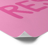 Trek niet op de muren! poster (Hoek)