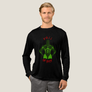 Trek of stop hardcore bodybuilding motivatie uitru Tri-Blend shirt