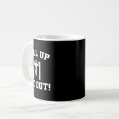 Trek omhoog Niet uit Gewichtheffen Bodybuilding Po Koffiemok (Voorkant links)