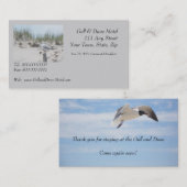 Trek op het Visitekaartje van Post (Voorkant / Achterkant)