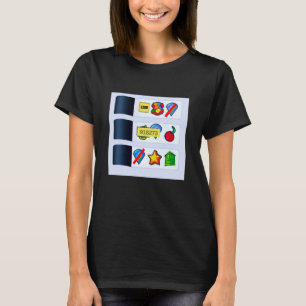 Trek Tabblad Gokken Breek Open Tickets Eenvoudige T-shirt