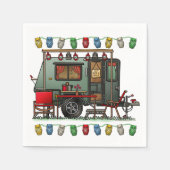 Trek Travel Pods RV gelukkige camper Servet (Voorkant)