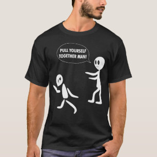 Trek uw eigen Man samen T-shirt