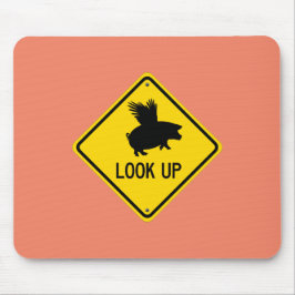 Trek uw ogen op voor varkens en kan Muismat gebrui