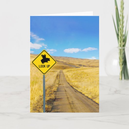 Trek uw ogen op voor varkens. kaart (Voorkant)