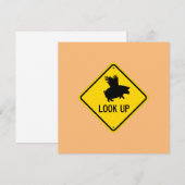 Trek uw ogen op voor varkens. notitiekaartje (Voorkant / Achterkant)