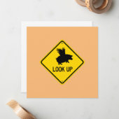 Trek uw ogen op voor varkens. notitiekaartje (Voorkant / Achterkant in situ)