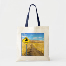 Trek uw ogen op voor varkens. tote bag