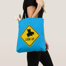Trek uw ogen op voor varkens. tote bag