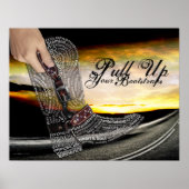 Trek uw Poster Bootstraps omhoog (Voorkant)