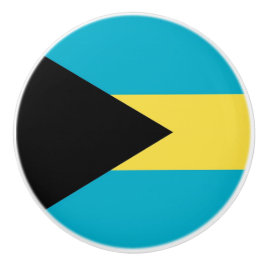Trek van de keramische knop met vlag van Bahama's