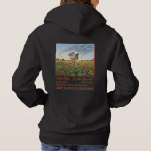 Trek van de monarchvlinder hoodie (Achterkant)