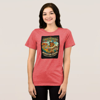 Trek van de Monarchvlinder Tri-Blend Shirt