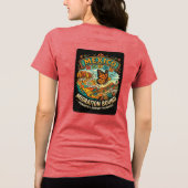 Trek van de Monarchvlinder Tri-Blend Shirt (Achterkant)