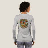 Trek van de Monarchvlinder Tri-Blend Shirt (Achterkant)