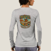 Trek van de Monarchvlinder Tri-Blend Shirt (Achterkant)
