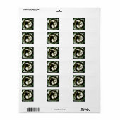 Trekadres label (Full Sheet)