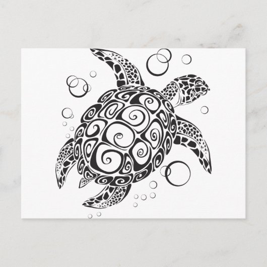 Trekbaar Tattoo Briefkaart (Voorkant)