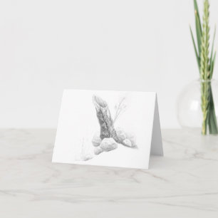 Trekboom Kaart - Handtekening van de boom op een n